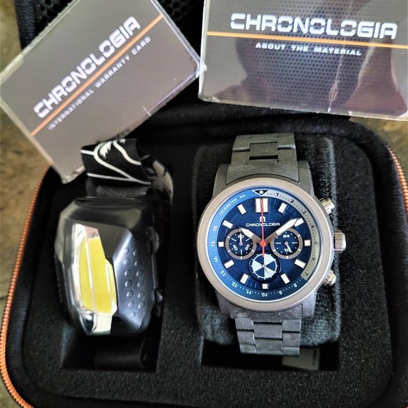 Chronologia Men's 85601-H Chaser Ocean Watch - Picture 1 of 10